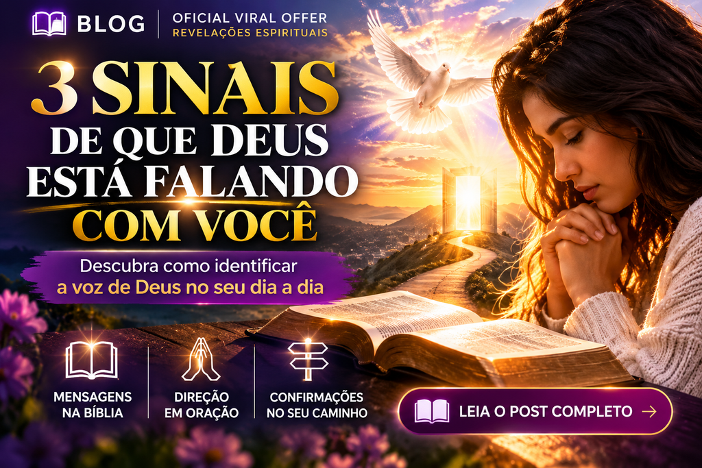 3 sinais de que deus fala 2 post
