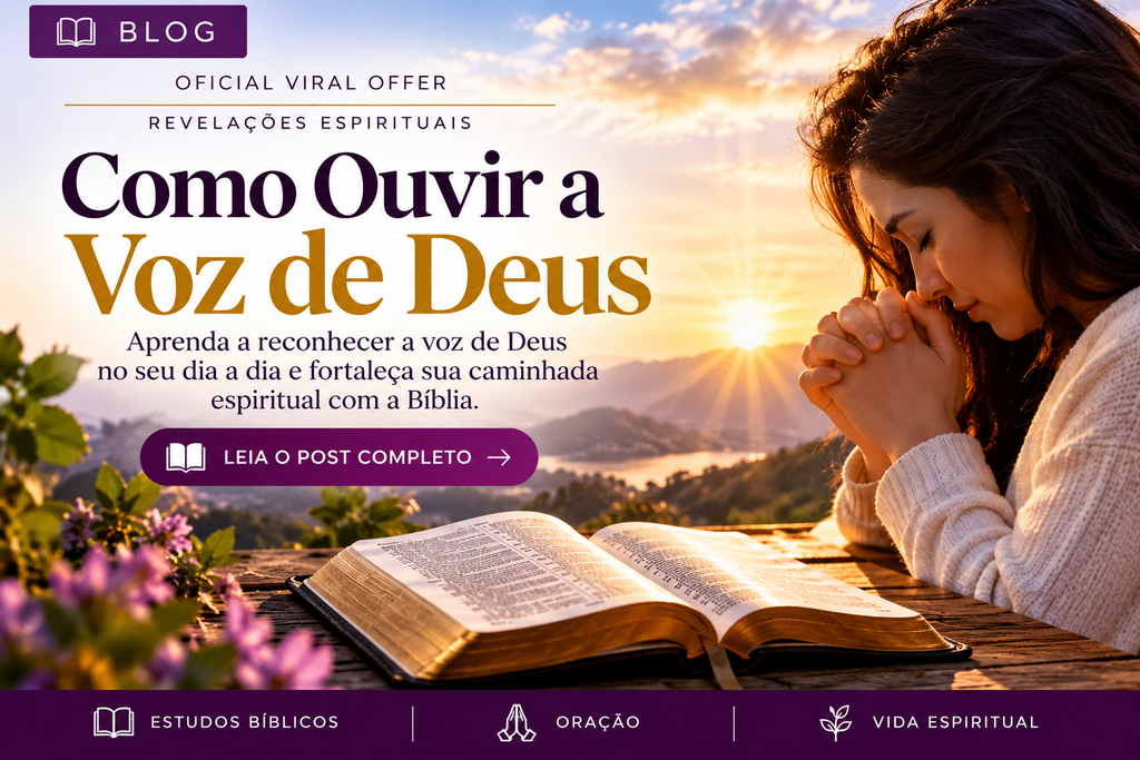 como ouvir a voz de deus 1post