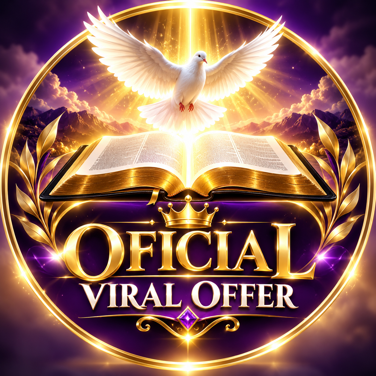 Sobre Nós — Revelações Espirituais emblema celestial oficial viral offer