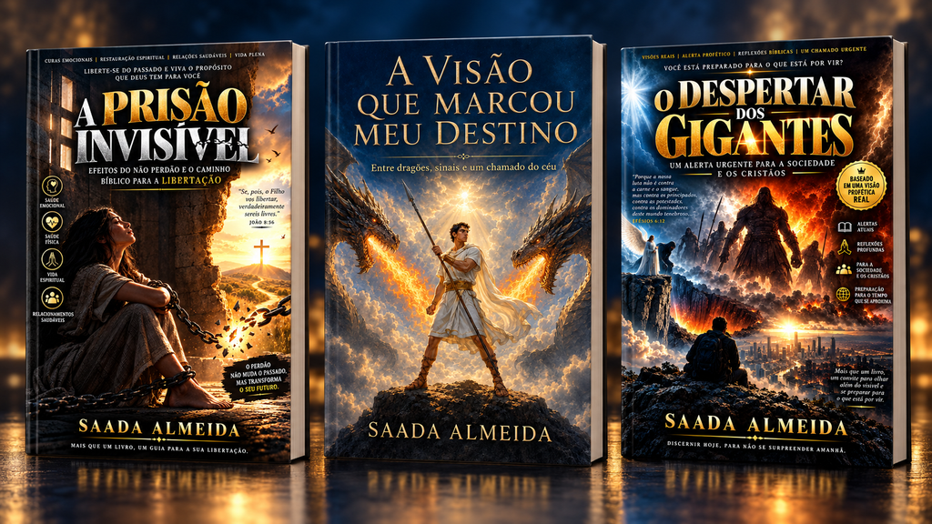 LIVROS DE REVELAÇÕES ESPIRITUAIS: HISTÓRIAS QUE DESPERTAM A FÉ E NOS FAZEM REFLETIR SOBRE A ETERNIDADE três livros cristãos em destaque livros hoje